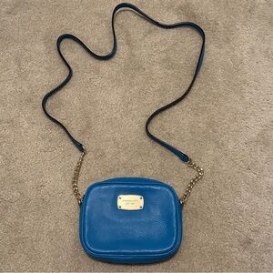 Michael Kors Blue Mini Crossbody